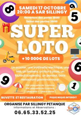 Image Grand loto Sillingy pétanque (photo 1)