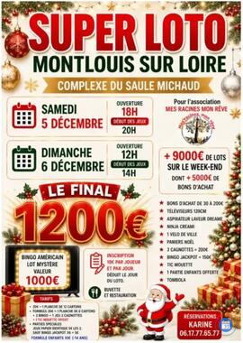 Image LOTO ASSOCIATION MES RACINES MON RÊVE ANIMÉ PAR KARINE (photo 1)