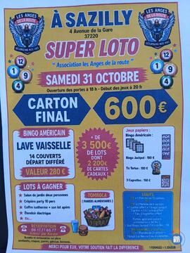 Image LOTO ASSOC LES ANGES DE LA ROUTE ANIMÉ PAR KARINE (photo 1)