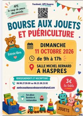 Image Bourse aux jouets puericulture (photo 1)