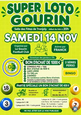Image Loto organisé par Gourin FC (photo 1)