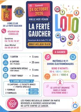 Image Loto d'octobre du Lions (photo 1)