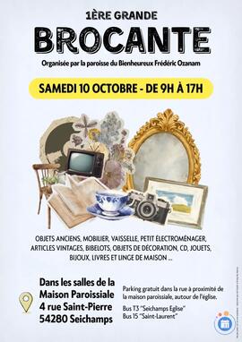 Image 1ère grande brocante de la paroisse Frédéric Ozanam (photo 1)