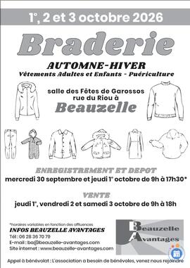 Image Braderie vêtements et puériculture (photo 1)