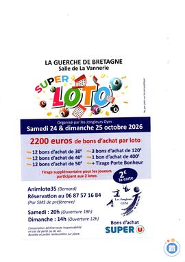 Image 2 lotos samedi et dimanche Animé par Animloto35 Bernard (photo 1)