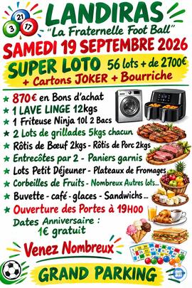 Image Loto la fraternelle football (photo 1)