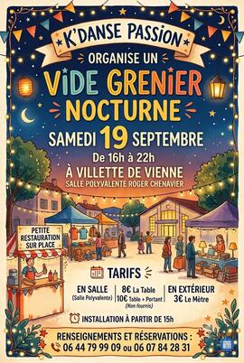Image Vide grenier nocturne (photo 1)