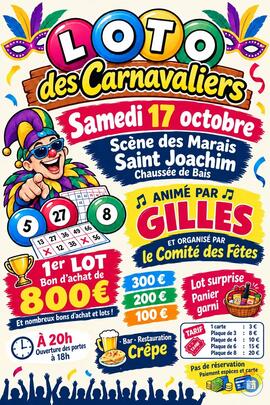 Image LOTO DES CARNAVALIERS (photo 1)