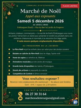 Image Marché de noël d'Estezargues (photo 1)