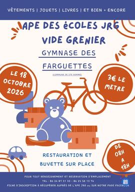 Image Vide grenier APE des écoles de Rosières Saint-Jean et Sainte-Gemme (photo 1)