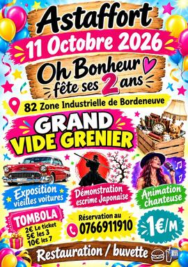 Image Grand vide grenier, voitures anciennes, katori, tombola, chanteuse..... (photo 1)