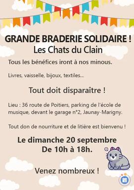 Image GRANDE BRADERIE SOLIDAIRE (photo 1)