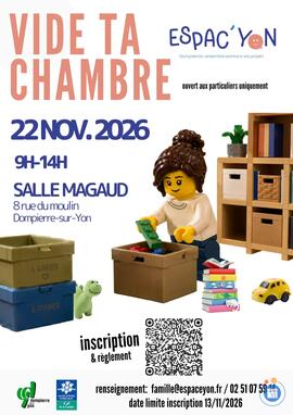 Image Vide ta chambre 2026 (photo 1)
