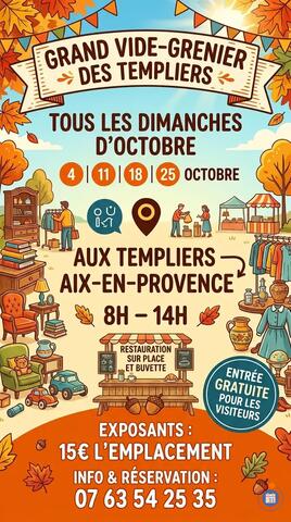 Image Vide Grenier Parking des Templiers (photo 1)