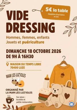 Image Vide dressing Hommes, Femmes, Enfants, Jouets et Puériculture (photo 1)