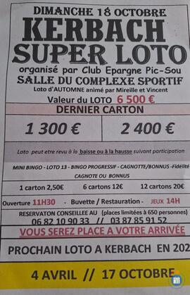 Image SUPER LOTO d'automne (photo 1)