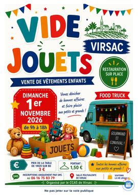Image Vide jouets vetements enfants (photo 1)
