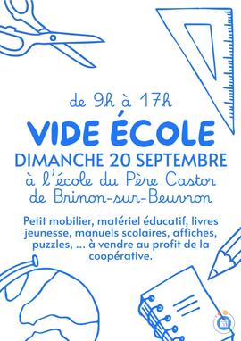 Image Vide école et braderie de vêtements (photo 1)