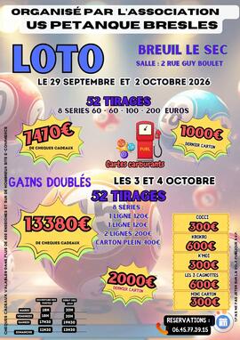 Image loto 52 tirages chèques cadeaux et cartes carburants (photo 1)