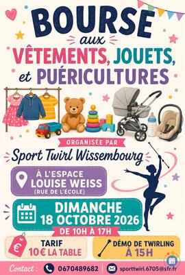 Image Bourse au vêtements, jouets, puéricultures (photo 1)