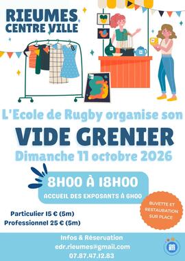 Image VIDE GRENIER ECOLE DE RUGBY (photo 1)
