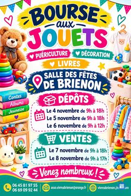 Image Bourse aux jouets puériculture décorations (photo 1)