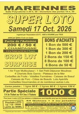 Image LOTO AIDE ET SOURIRE POUR TOUS (photo 1)