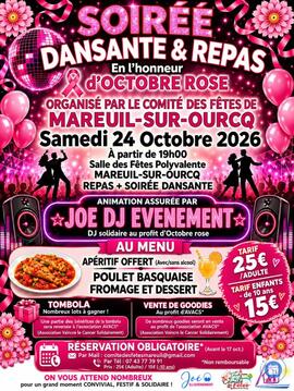 Image Soirée repas dansant pour octobre Rose (photo 1)