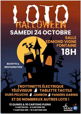 Image LOTO Haloween 24 octobre 2026 18H Fontaine 38 (photo 1)