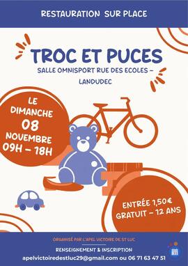 Image Troc et puces - APEL Victoire de st luc (photo 1)