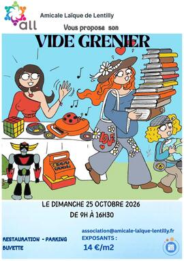 Image Vide grenier de l'Amicale Laïque Lentilly (photo 1)