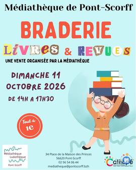 Image Braderie Livres & Revues de la Médiathèque de Pont-Scorff (photo 1)