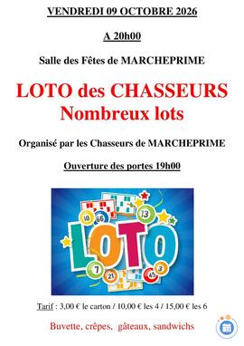 Image Loto des Chasseurs de Marcheprime (photo 1)