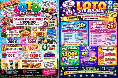 Image Super Loto d'été avec 3 cagnottes (photo 1)