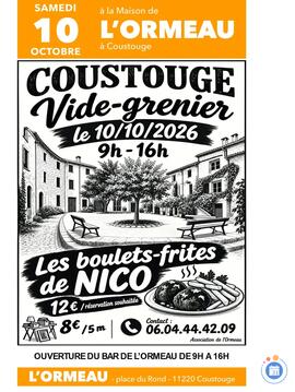 Image Vide Grenier de Coustouge (photo 1)