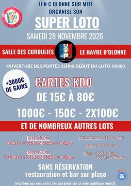 Image SUPER LOTO UNC OLONNE SUR MER ANIMATION FLORIAN (photo 1)