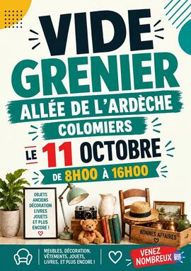 Image Vide grenier des habitants de l'allée de l'Ardèche (photo 1)