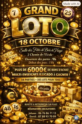 Image Super loto sans démarque 56 parties (photo 1)