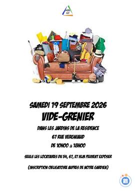 Image vide grenier du 67 Vergniaud (photo 1)