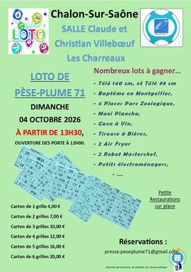 Image Loto Pèse-Plume 71 (photo 1)