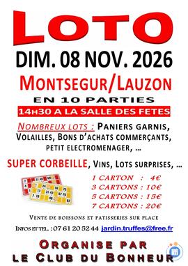 Image LOTO DU CLUB DU BONHEUR (photo 1)