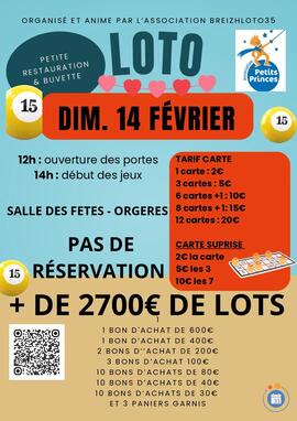 Image Loto de la saint valentin organisé et animé par Breizhloto35 (photo 1)