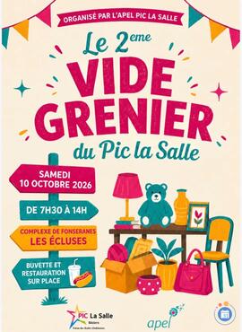 Image Vide Grenier de l’école Pic La salle (photo 1)