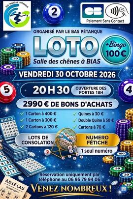 Image Loto du BAS MIMIZAN PETANQUE (photo 1)
