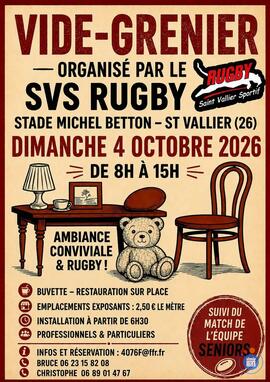 Image Vide grenier du SVS (photo 1)