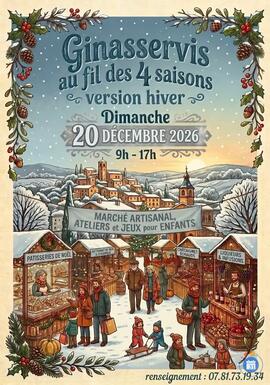 Image Ginasservis au fil des 4 saisons version hiver (photo 1)