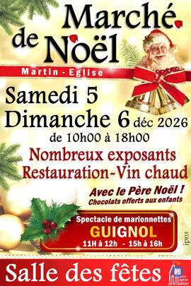 Image Marché de Noël 2026 de Martin-Eglise (photo 1)