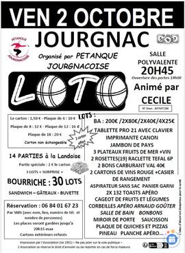 Image LOTO DE LA PETANQUE ANIME PAR CECILE (photo 1)