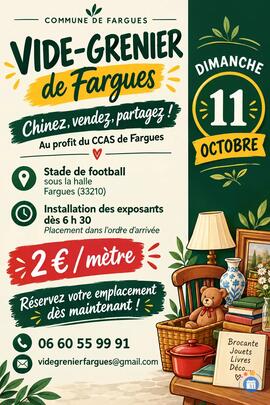 Image Vide Grenier au profit du CCAS (photo 1)