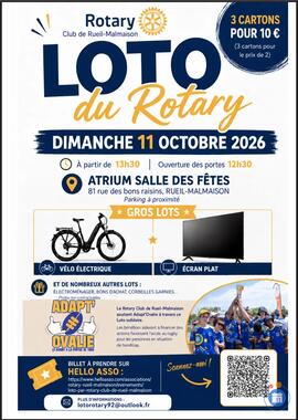Image Grand Loto Solidaire par Rotary Club de Rueil-Malmaison (photo 1)